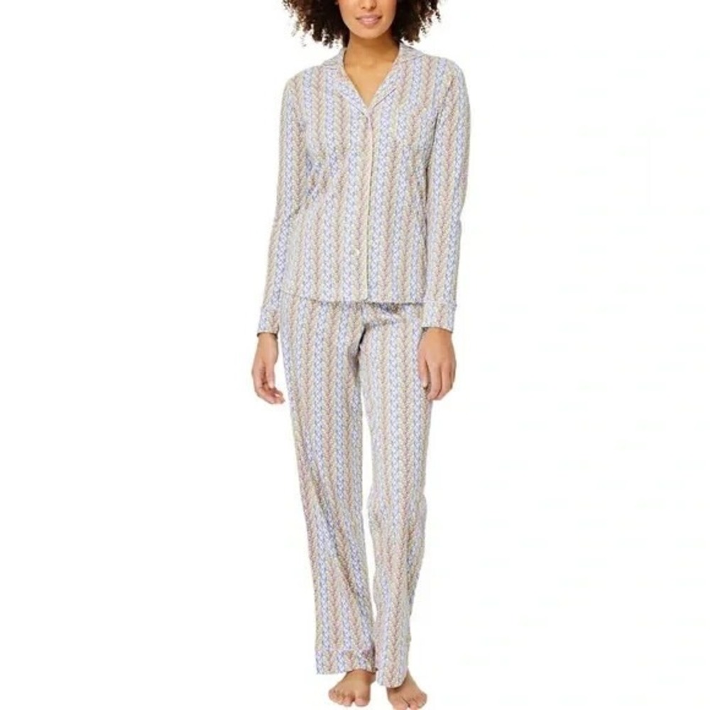 Roller Rabbit NWT Tie-Dye Daze Polo Elephant Long Sleeved Pajamas Small